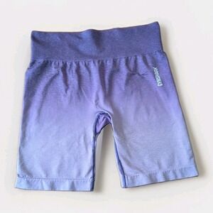 Gymshark Adapt Lavender Ombre Seamless Women's Biker Shorts Size  XL